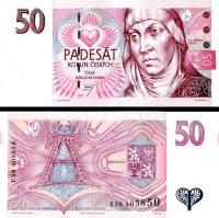 *50 Korún Česko 1997, P17 UNC - Kliknutím na obrázok zatvorte -